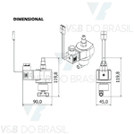 Válvula Bobina 4/28w 100/260v Thermoval 15931