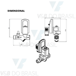 Válvula Bobina 50w 220/240v Thermoval 21660