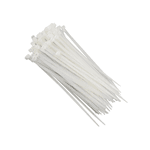 Abraçadeira 2,5x100mm Branca (Kit 100)