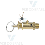 Válvula de Segurança 125 Psi 1/4