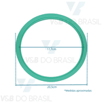 Anel Silicone Vedação Autoclave 5l Bioex
