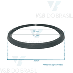 Anel Vedação Autoclave 12l Cônica Mk3000 Odontobrás/biodont