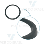 Anel Vedação Autoclave 12l Cônica Mk3000 Odontobrás/biodont