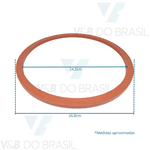 Anel Vedação Autoclave 21l Mk3000 Odontobrás/biodont