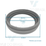 Anel Silicone Vedação Autoclave 12l Larga Stermax