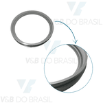 Anel Silicone Vedação Autoclave 60/70/75l Larga Stermax