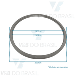 Anel Silicone Vedação Autoclave 21l Bioflex
