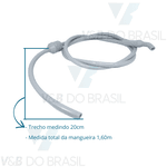 Kit Ponteira Sugador com Mangueira e Filtro Dabi