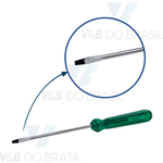 Chave de Fenda 1/8'' X 3.1/8''