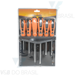 Jogo de 6 Chaves Fenda/phillips Point