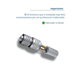 Terminal Triplo Borden com Regulador Compatível Dabi