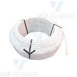 Mangueira Pneumatica Branca 10x7mm (Pu)