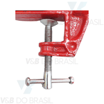 Torno/ Morsa de Bancada em Aço 3