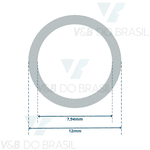 Mangueira Pvc 5/16 2mm Cristal Compatível Kavo