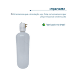 Reservatório Garrafa Pet P/ Água Odontológico 1l C/ Tampa