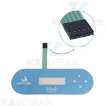 Teclado Membrana Class Cd C/ Barra Pino Vcd/vdr Cristófoli