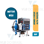 Bomba Vácuo 1hp 127/220v P/ até 4 Consultórios Evotech