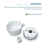 Caixa de Esgoto Selada Abafador Compatível Gnatus