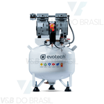 Compressor para 1 Consultório 40 Litros 1hp (127v) Evotech