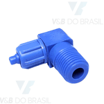 Conexão Cotovelo Macho Abs 6mm X 1/4