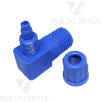 Conexão Cotovelo Macho Abs 6mm X 1/4