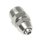 Conexão Reta Macho Metal 6mm X 1/4