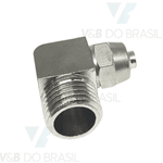 Conexão Cotovelo Macho Metal 6mm X 1/4