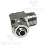 Conexão Cotovelo Macho Metal 8mm X 1/4