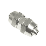 Conexão União Reta Metal (Com Porcas) 8mm