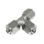 Conexão Tee Metal (Com Porcas) 6mm