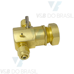 Válvula Reguladora de Ar 2 Níples (2,7/1,6mm) Gnatus