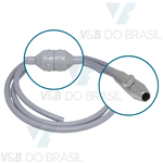 Kit Ponteira Sugador C/ Mangueira e Filtro P/ Bomba Vácuo