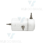 Válvula Dupla Pneumática de Embolo Poliacetal Dabi
