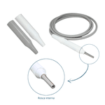 Caneta de Ultrassom Odontológica Capa Silicone Branco/cinza