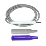 Caneta Ultrassom Rosca Interna C/ Capa Silicone Cinza/roxo