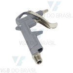 Pistola de Ar Comprimido para Limpeza em Alumínio 1/4