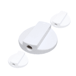 Knob Platinum Branco Dabi (kit 3)