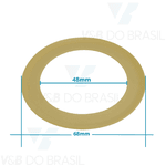 Anel Pistão para Compressor 750w