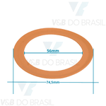 Anel Pistão para Compressor 1500w