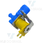 Válvula Solenoide de Água 127v Conexão em L com Suporte