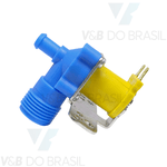 Válvula Solenoide de Água 127v Conexão em L com Suporte