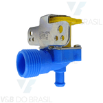 Válvula Solenoide de Água 127v Conexão em L com Suporte