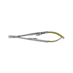 Porta Agulha Castroviejo Reto 16cm com Vídia e Trava