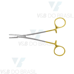 Porta Agulha Crille Wood 14cm com Vídia