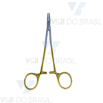 Porta Agulha Crille Wood 16cm com Vídia