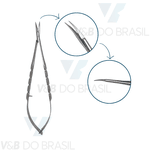 Tesoura Castroviejo Curva 14cm