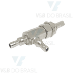 Registro Torneira Unidade de Água (2x 3/16 e 2x 5/16) S/knob