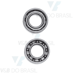 Rolamento Baixa Rotação 10x5x3mm contra Ângulo Nsk