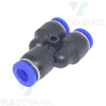 Conexão Engate Rápido Y União Instantâneo 06mm