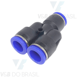 Conexão Engate Rápido Y União Instantâneo 12mm
